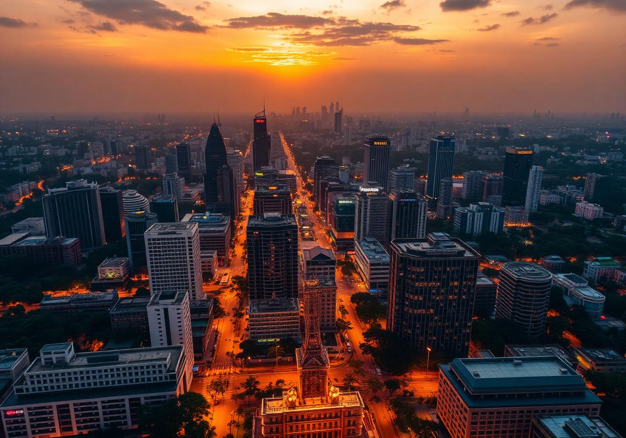 Bengaluru skyline